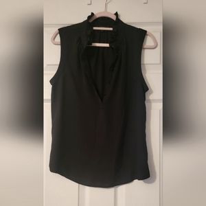 JCrew Sleeveless Black Top